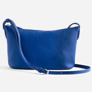 Mini Crossbody Bag in Soft Grain, Saratoga Blue (NWT)